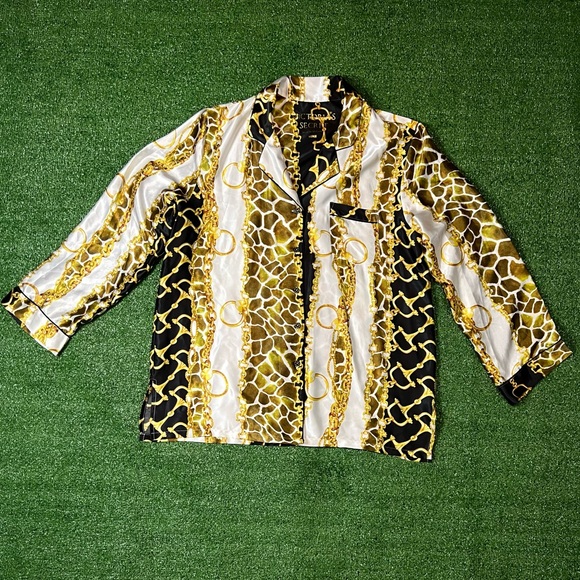 Victoria’s Secret Chain Link Satin Pj Set - Picture 3 of 16